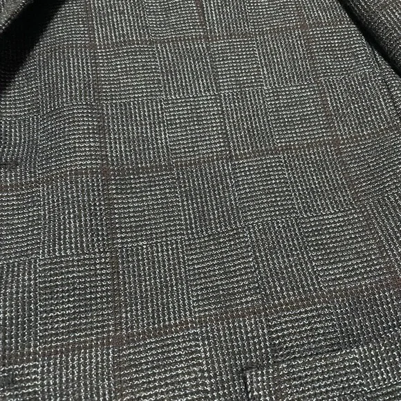 Eredi Pisano Academy Wool Bland Window Pane Plaid Sport Blazer Size 44R Academia